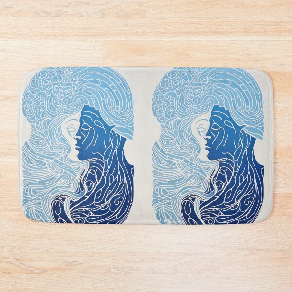 Item preview, Harmonious Mantas and Watercolors: An Asian-inspired Abstraction designed and sold by Piotrek0001.