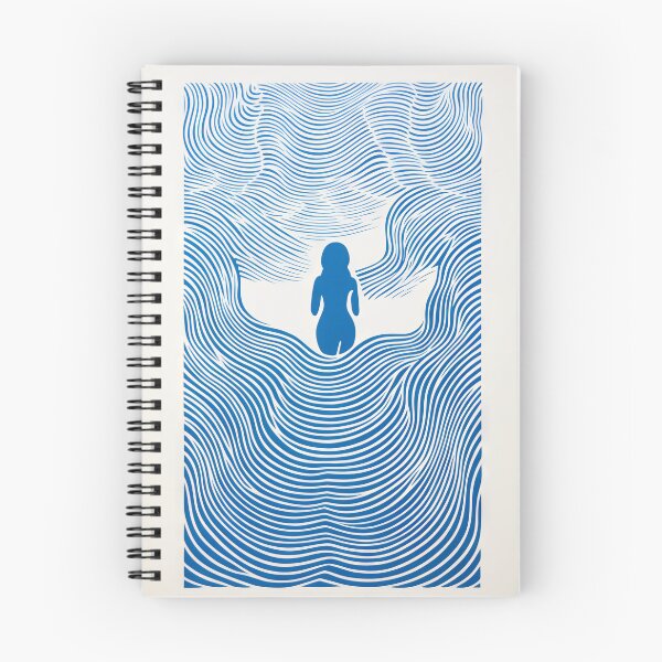 Item preview, Harmonious Mantas and Watercolors: An Asian-inspired Abstraction designed and sold by Piotrek0001.