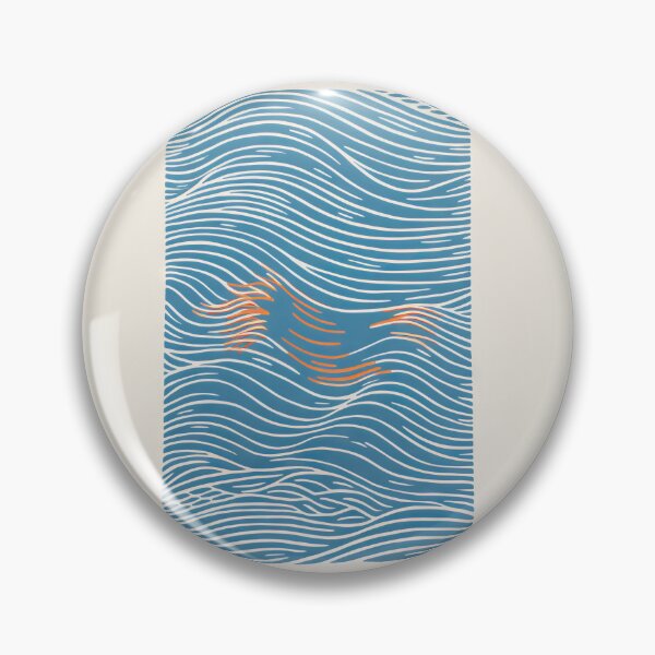 Item preview, Harmonious Mantas and Watercolors: An Asian-inspired Abstraction designed and sold by Piotrek0001.