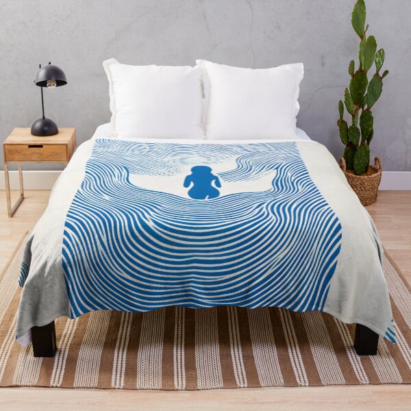 Item preview, Harmonious Mantas and Watercolors: An Asian-inspired Abstraction designed and sold by Piotrek0001.