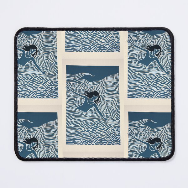 Item preview, Harmonious Mantas and Watercolors: An Asian-inspired Abstraction designed and sold by Piotrek0001.
