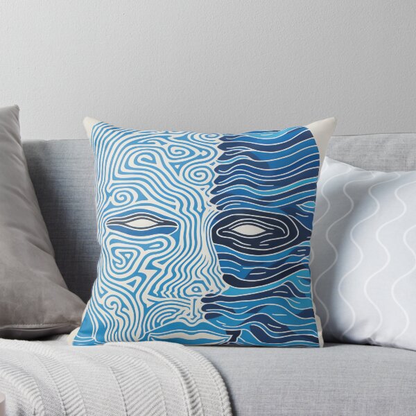 Item preview, Harmonious Mantas and Watercolors: An Asian-inspired Abstraction designed and sold by Piotrek0001.