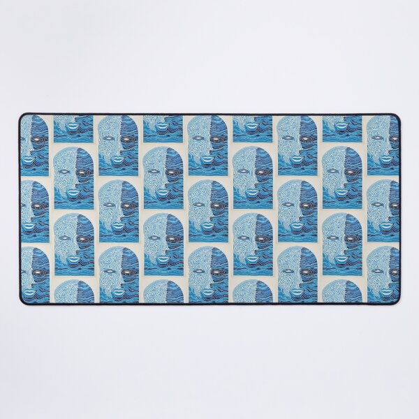 Item preview, Harmonious Mantas and Watercolors: An Asian-inspired Abstraction designed and sold by Piotrek0001.