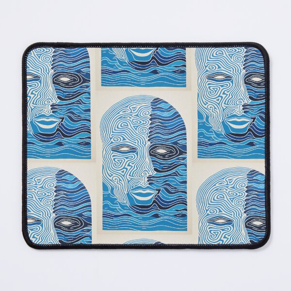 Item preview, Harmonious Mantas and Watercolors: An Asian-inspired Abstraction designed and sold by Piotrek0001.
