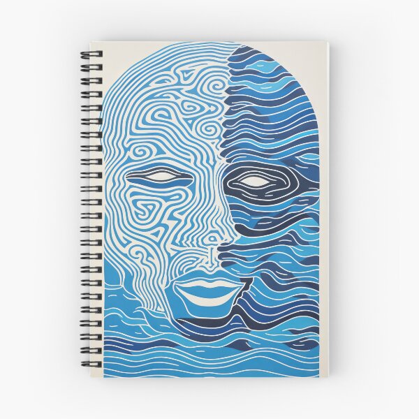 Item preview, Harmonious Mantas and Watercolors: An Asian-inspired Abstraction designed and sold by Piotrek0001.