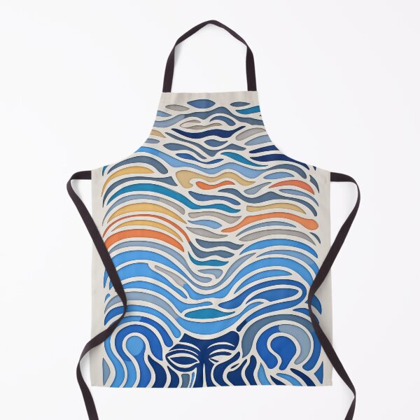 Item preview, Harmonious Mantas and Watercolors: An Asian-inspired Abstraction designed and sold by Piotrek0001.