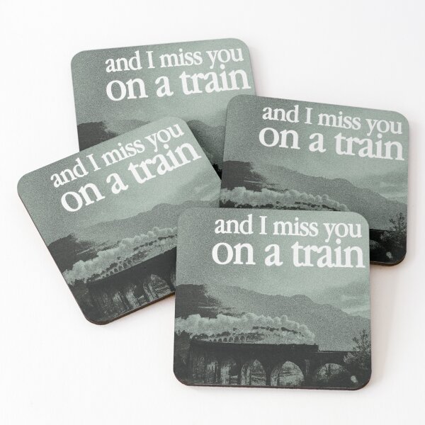 Item preview, And I Miss You On A Train designed and sold by atxevi.