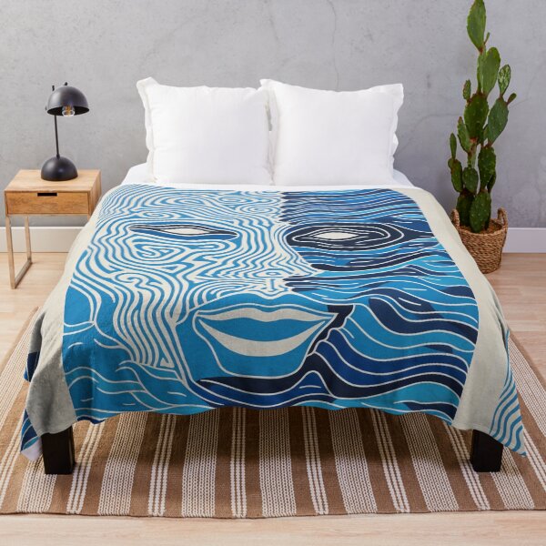 Item preview, Harmonious Mantas and Watercolors: An Asian-inspired Abstraction designed and sold by Piotrek0001.