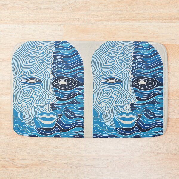 Item preview, Harmonious Mantas and Watercolors: An Asian-inspired Abstraction designed and sold by Piotrek0001.