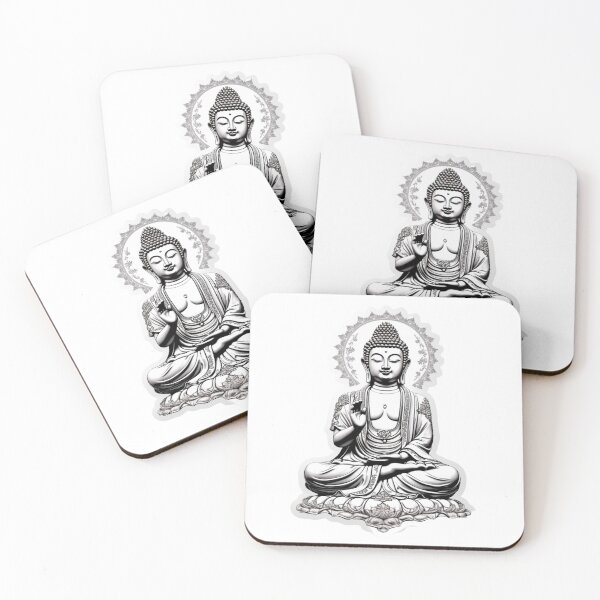 Item preview, Pink Buddha Statue, home decoration for yoga and focus of attention designed and sold by MartynGrey.