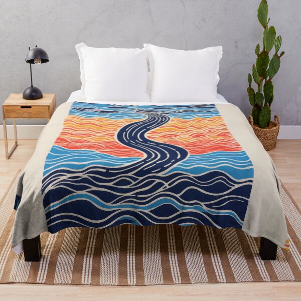 Item preview, Harmonious Mantas and Watercolors: An Asian-inspired Abstraction designed and sold by Piotrek0001.