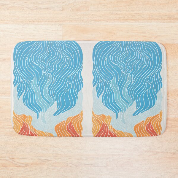 Item preview, Harmonious Mantas and Watercolors: An Asian-inspired Abstraction designed and sold by Piotrek0001.