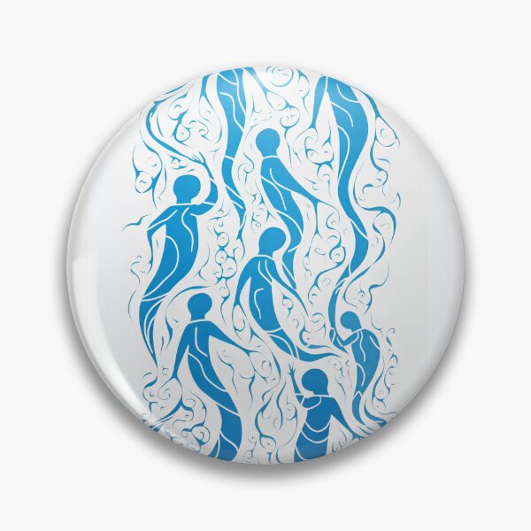 Item preview, Harmonious Mantas and Watercolors: An Asian-inspired Abstraction designed and sold by Piotrek0001.