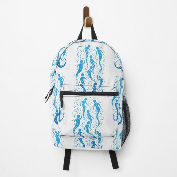 Item preview, Harmonious Mantas and Watercolors: An Asian-inspired Abstraction designed and sold by Piotrek0001.