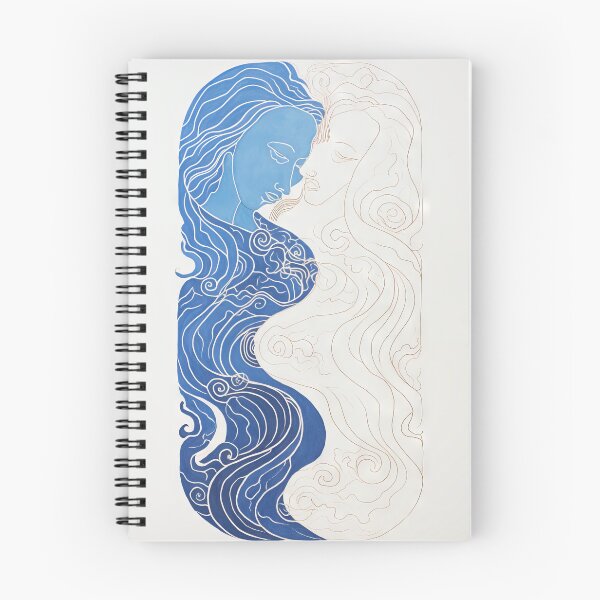 Item preview, Harmonious Mantas and Watercolors: An Asian-inspired Abstraction designed and sold by Piotrek0001.