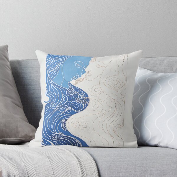 Item preview, Harmonious Mantas and Watercolors: An Asian-inspired Abstraction designed and sold by Piotrek0001.
