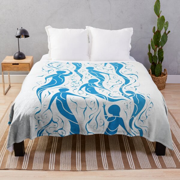 Item preview, Harmonious Mantas and Watercolors: An Asian-inspired Abstraction designed and sold by Piotrek0001.