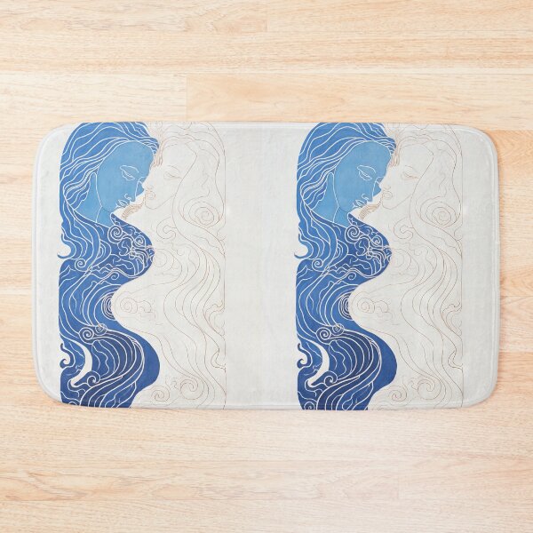 Item preview, Harmonious Mantas and Watercolors: An Asian-inspired Abstraction designed and sold by Piotrek0001.