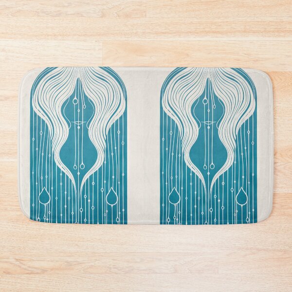 Item preview, Harmonious Mantas and Watercolors: An Asian-inspired Abstraction designed and sold by Piotrek0001.