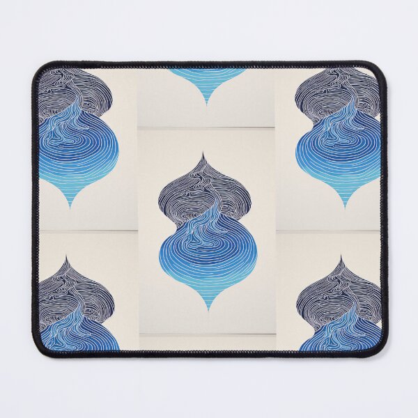 Item preview, Harmonious Mantas and Watercolors: An Asian-inspired Abstraction designed and sold by Piotrek0001.