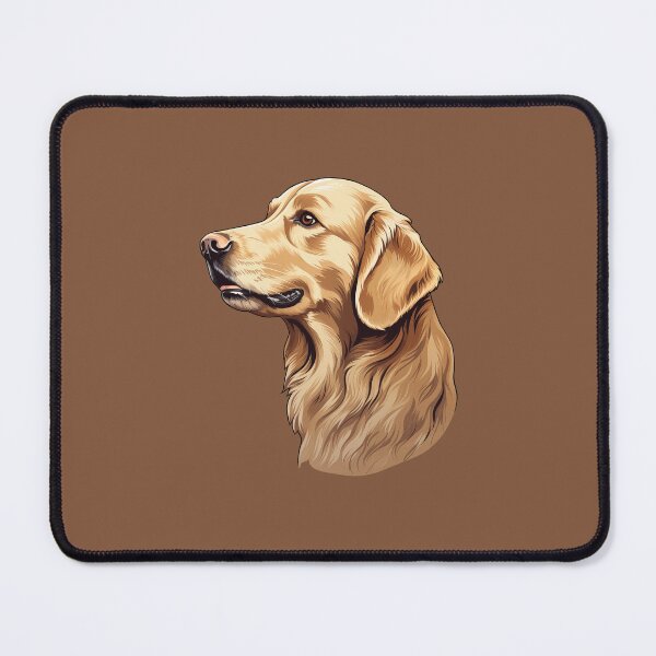 Item preview, Goldie Retriever Dog Head Portrait Illustration designed and sold by solrevolver.