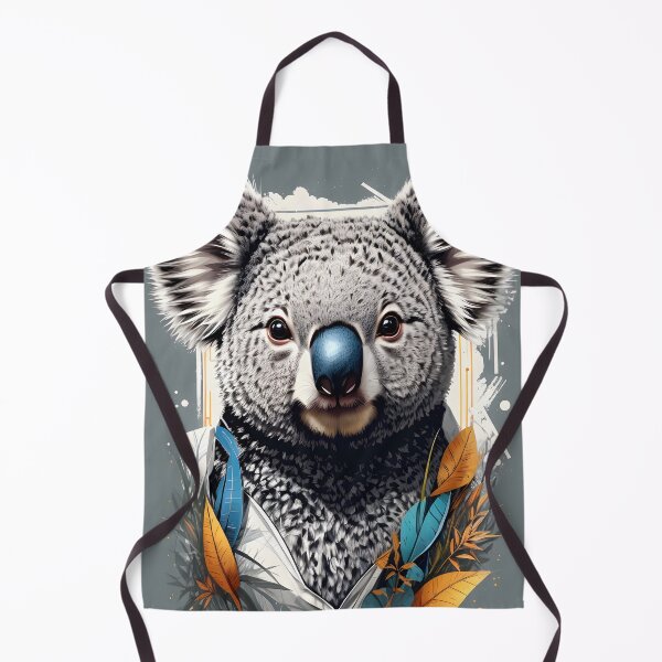 Item preview, Koala Kingdom: Exquisite Koala Head Illustration designed and sold by Ceemko's Vintage Corner.