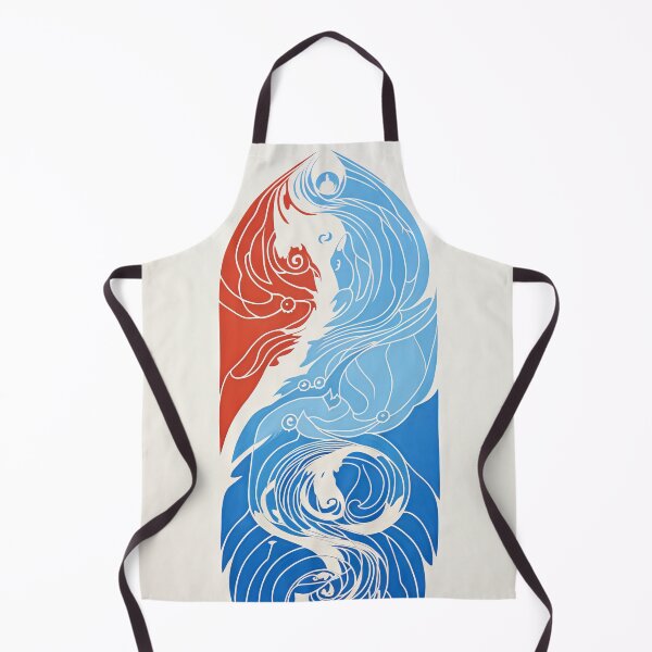 Item preview, Harmonious Mantas and Watercolors: An Asian-inspired Abstraction designed and sold by Piotrek0001.