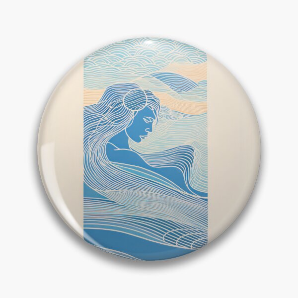 Item preview, Harmonious Mantas and Watercolors: An Asian-inspired Abstraction designed and sold by Piotrek0001.