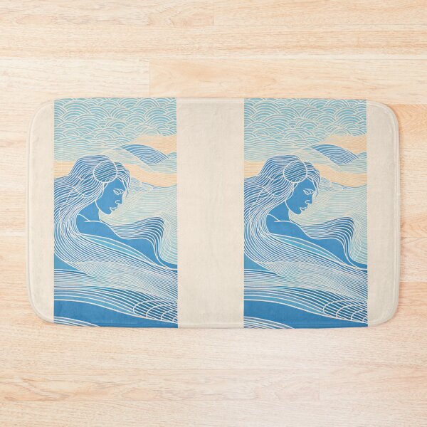 Item preview, Harmonious Mantas and Watercolors: An Asian-inspired Abstraction designed and sold by Piotrek0001.