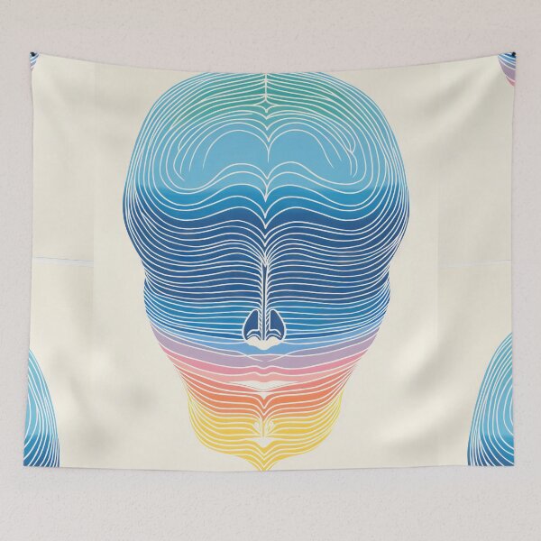 Item preview, Harmonious Mantas and Watercolors: An Asian-inspired Abstraction designed and sold by Piotrek0001.