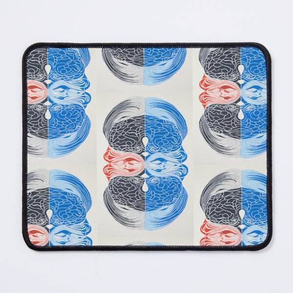 Item preview, Harmonious Mantas and Watercolors: An Asian-inspired Abstraction designed and sold by Piotrek0001.