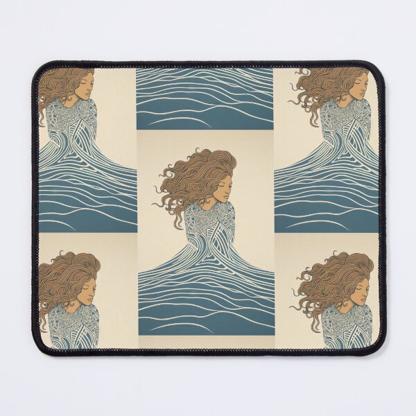 Item preview, Harmonious Mantas and Watercolors: An Asian-inspired Abstraction designed and sold by Piotrek0001.