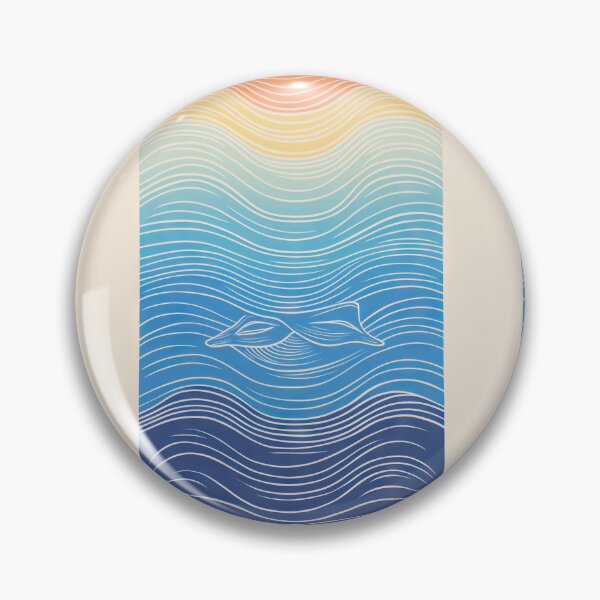 Item preview, Harmonious Mantas and Watercolors: An Asian-inspired Abstraction designed and sold by Piotrek0001.