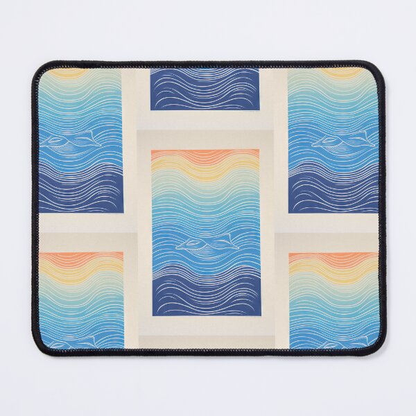 Item preview, Harmonious Mantas and Watercolors: An Asian-inspired Abstraction designed and sold by Piotrek0001.
