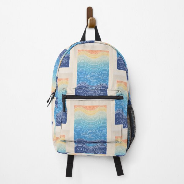 Item preview, Harmonious Mantas and Watercolors: An Asian-inspired Abstraction designed and sold by Piotrek0001.