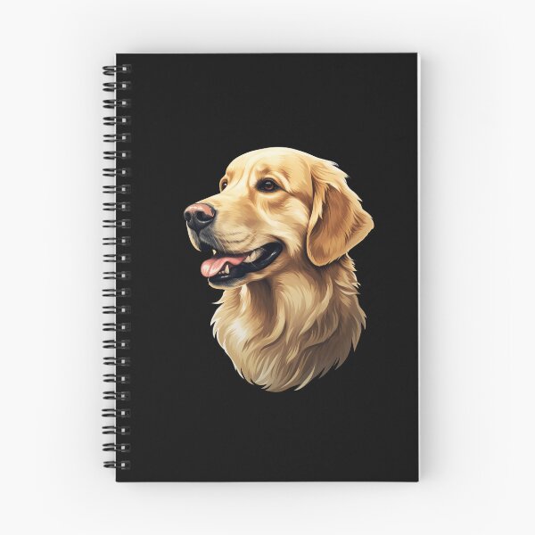 Item preview, Golden Retriever Dog Head Portrait Illustration designed and sold by solrevolver.