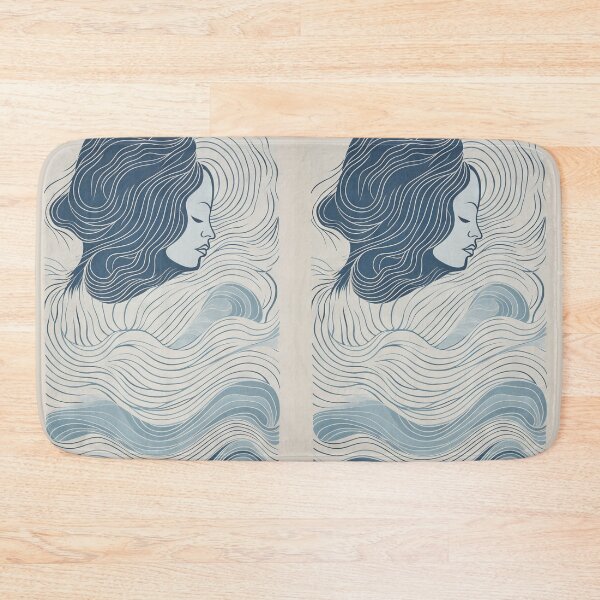 Item preview, Harmonious Mantas and Watercolors: An Asian-inspired Abstraction designed and sold by Piotrek0001.