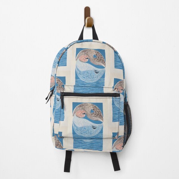 Item preview, Harmonious Mantas and Watercolors: An Asian-inspired Abstraction designed and sold by Piotrek0001.