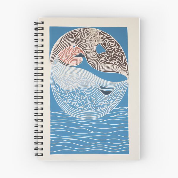 Item preview, Harmonious Mantas and Watercolors: An Asian-inspired Abstraction designed and sold by Piotrek0001.