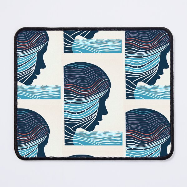 Item preview, Harmonious Mantas and Watercolors: An Asian-inspired Abstraction designed and sold by Piotrek0001.