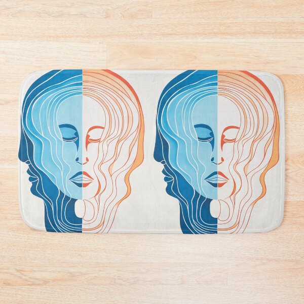 Item preview, Harmonious Mantas and Watercolors: An Asian-inspired Abstraction designed and sold by Piotrek0001.