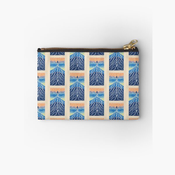 Item preview, Harmonious Mantas and Watercolors: An Asian-inspired Abstraction designed and sold by Piotrek0001.
