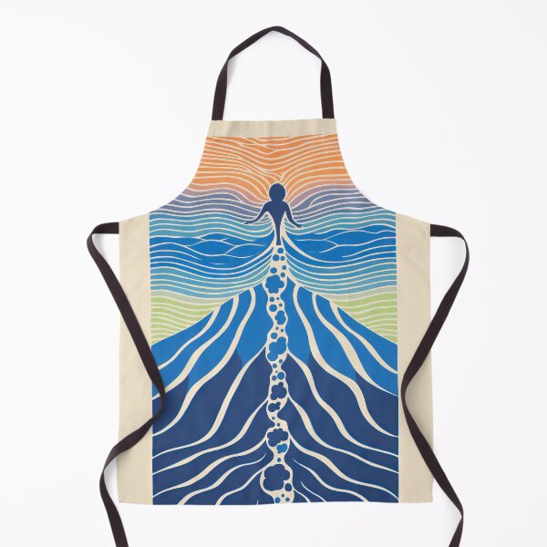 Item preview, Harmonious Mantas and Watercolors: An Asian-inspired Abstraction designed and sold by Piotrek0001.