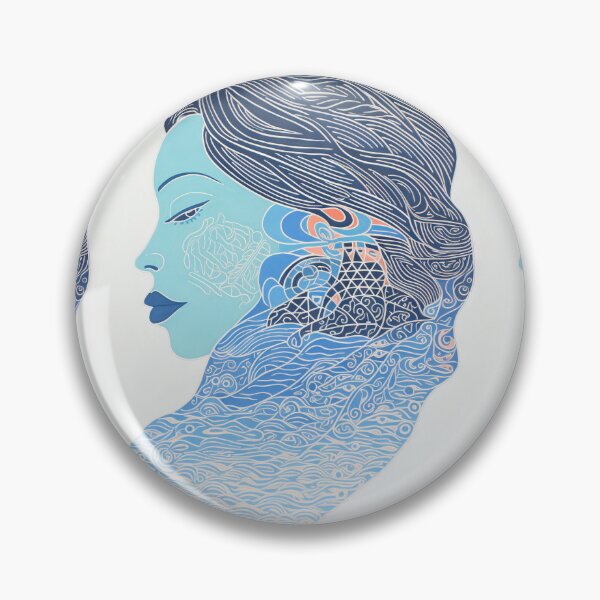 Item preview, Harmonious Mantas and Watercolors: An Asian-inspired Abstraction designed and sold by Piotrek0001.