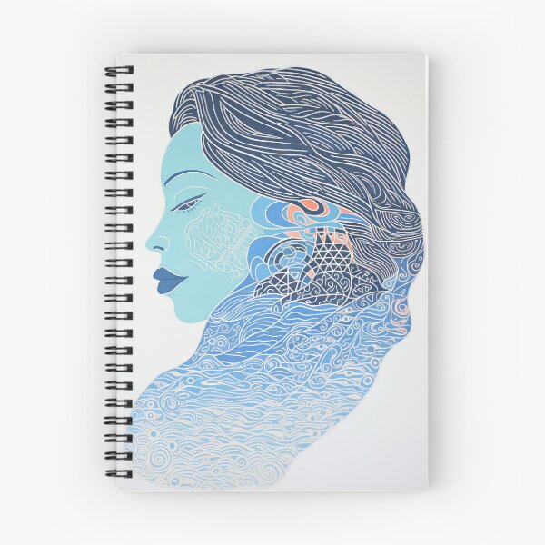 Item preview, Harmonious Mantas and Watercolors: An Asian-inspired Abstraction designed and sold by Piotrek0001.