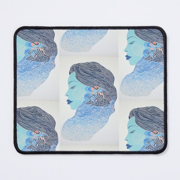 Item preview, Harmonious Mantas and Watercolors: An Asian-inspired Abstraction designed and sold by Piotrek0001.
