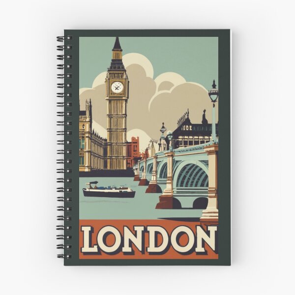 Item preview, A Vintage Travel Art of London - England  designed and sold by GoodOldVintage.