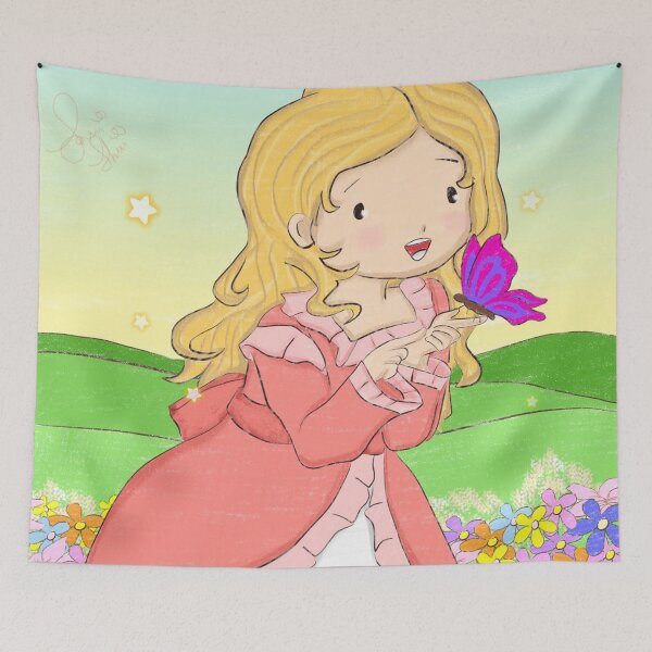 Item preview, cute princess flower designed and sold by somishii.