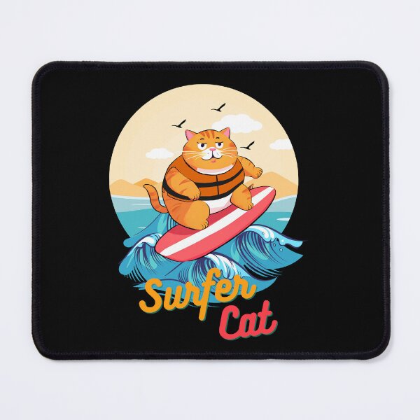 Item preview, Surfer Cat designed and sold by naragagil.