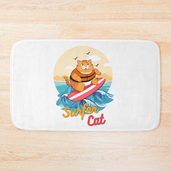Item preview, Surfer Cat designed and sold by naragagil.